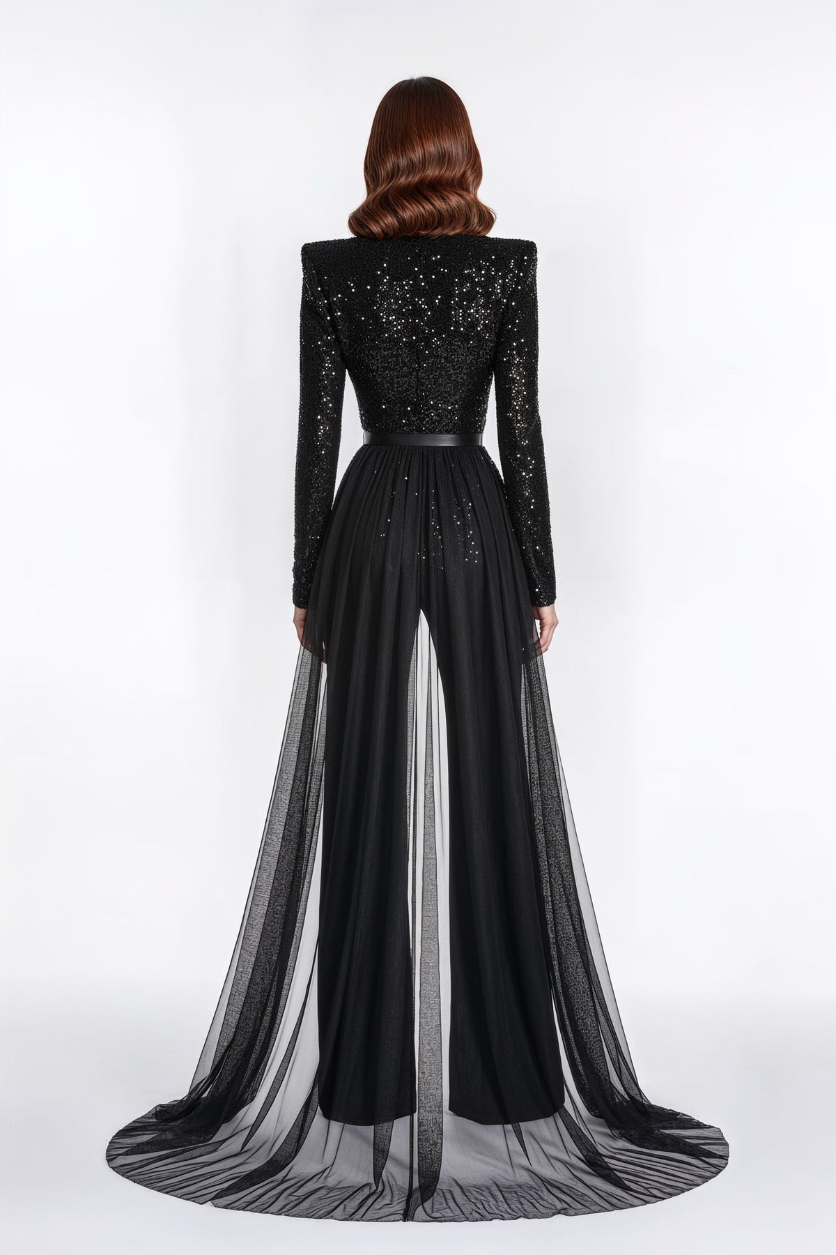 Midnight Elegance Jumpsuit Haute Couture Evening – Summer 2026