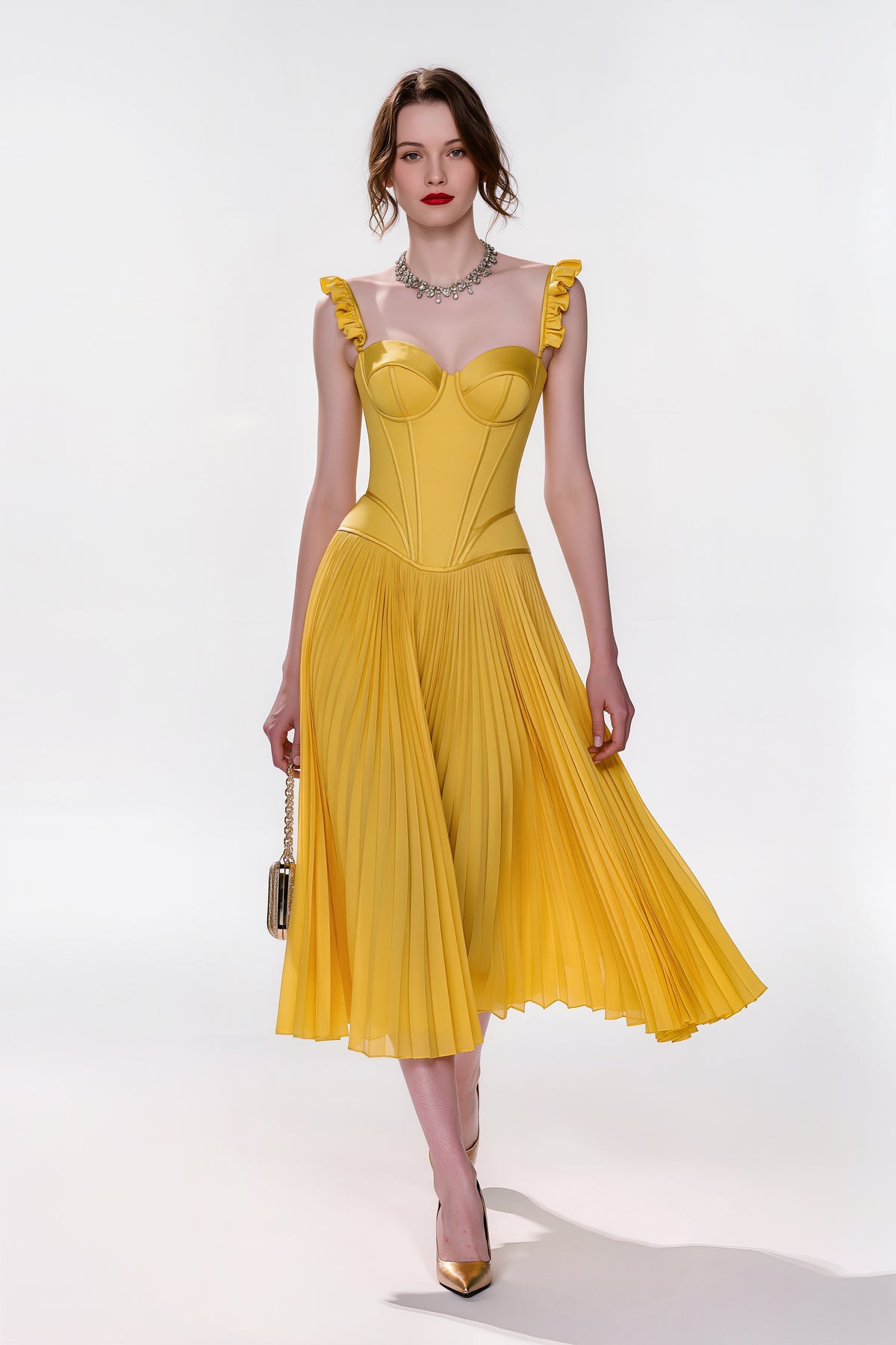 Golden Muse Dress